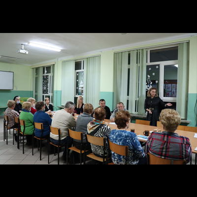 Spotkanie z pracownikami Gminnego Ośrodka Pomocy Społecznej w Wysokiem Mazowieckiem